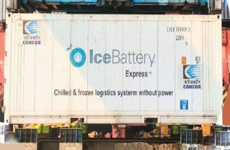 CONCOR launches first Bill of Lading for energy-efficient IceBattery reefer container