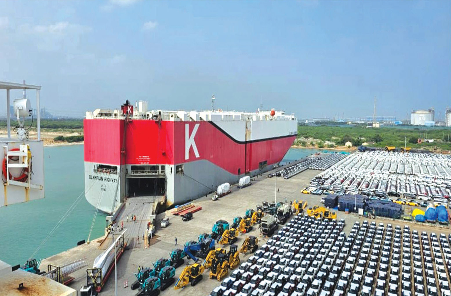 Kamarajar Port achieves windmill blade handling milestone