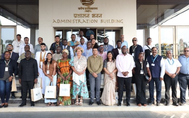International Media delegation visits JNPA to witness India’s  Port-Led growth story