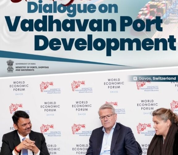Maharashtra CM holds talks with Maersk  CEO on Green Maritime infrastructure  and Vadhavan Port development