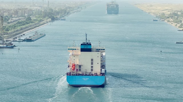 Maersk’s MECL Service returns to trans-Suez route