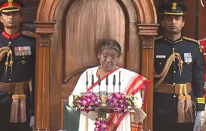 President Droupadi  Murmu: ‘My  Government Spent  ₹25 Lakh Crore on  Modern  Infrastructure’